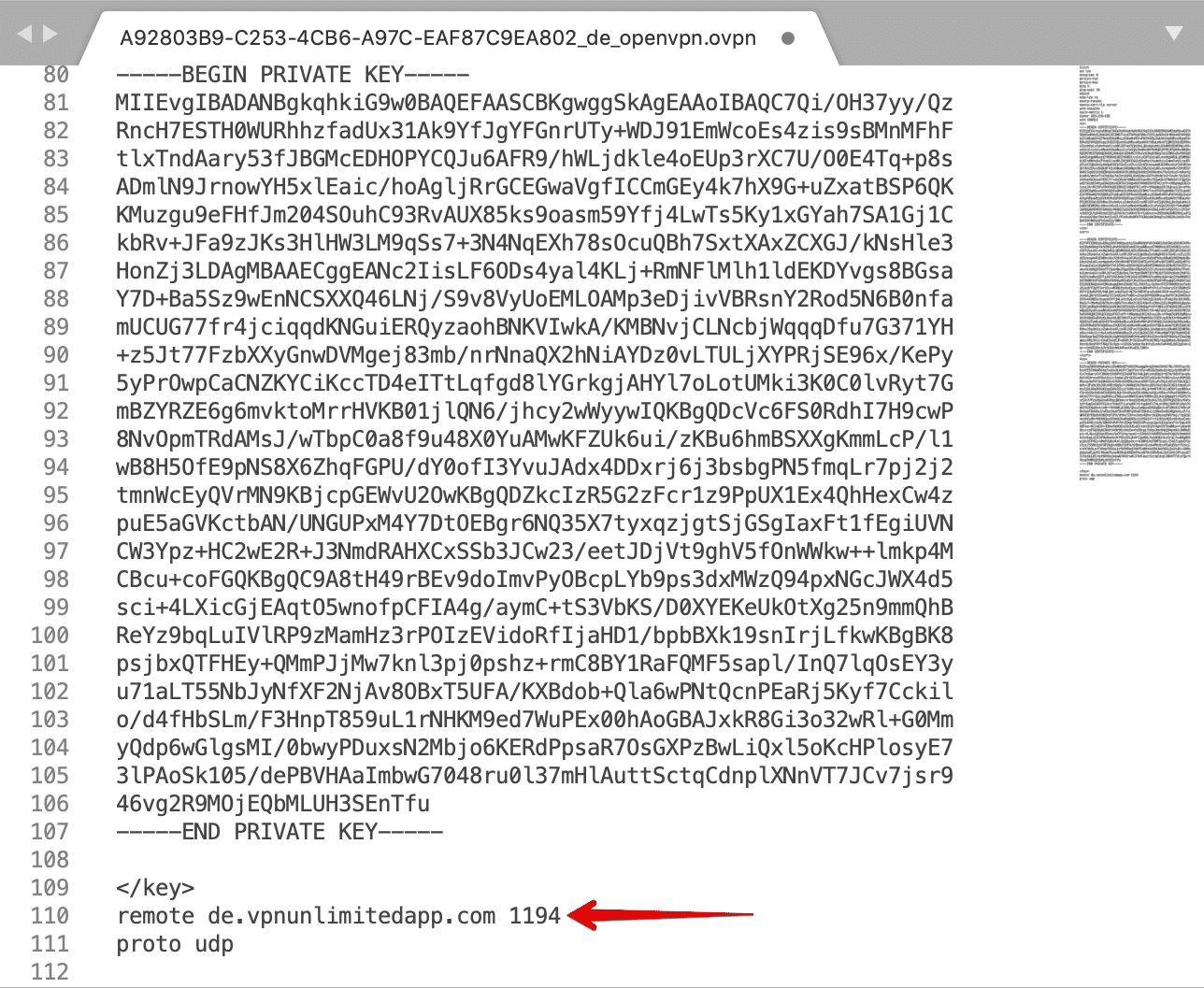 OpenVPN® client setup for Synology NAS VPN Unlimited